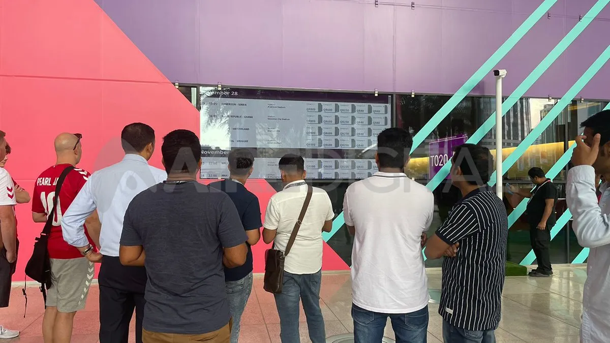 Explosión de hinchas para comprar las entradas de la Selección Argentina sabiendo que están agotadas.