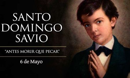 6 de mayo: Santo Domingo Savio