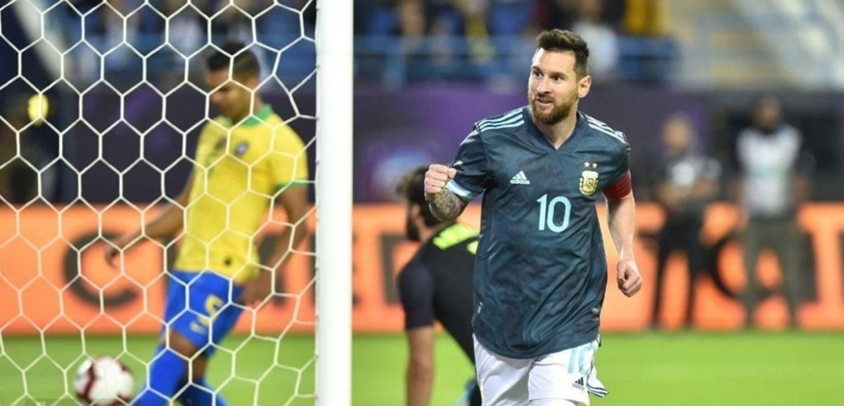 Volvió Messi y volvieron las alegrías, Argentina venció 1-0 a Brasil en Riad