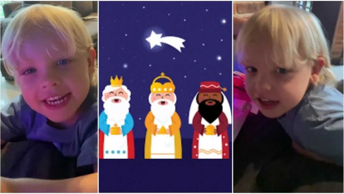 Mirko recibió los regalos de los Reyes Magos pero se quejó de que eran pocos