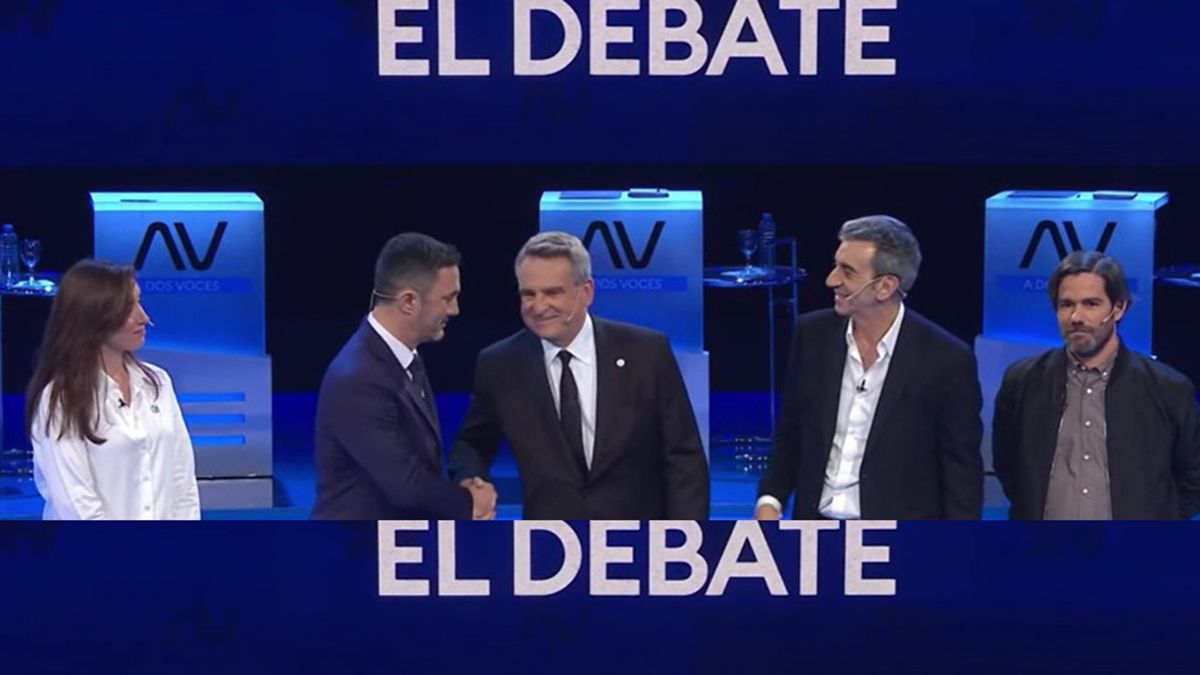 El peronista y la libertaria se cruzaron fuertemente en el debate de vices.