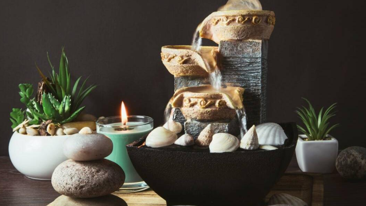 En el Feng Shui, la sal purifica y el agua canaliza la abundancia..