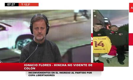 hincha no vidente de colon denuncia maltratos en la cancha: hay falta de empatia hincha no vidente de colon denuncia maltratos en la cancha: hay falta de empatia