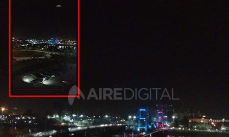 para el director del code, el supuesto ovni sobre el puente colgante solo era el reflejo de la luna para el director del code, el supuesto ovni sobre el puente colgante solo era el reflejo de la luna