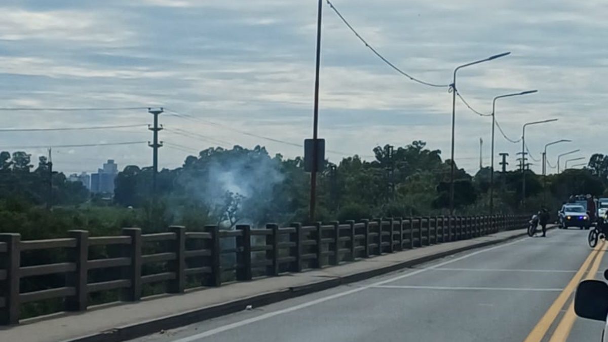 Se incendió una vivienda a que se encuentra en la zona de islas del río Salado