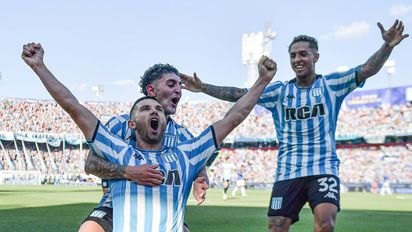 ¡Racing campeón! Le ganó 3-1 a Cruzeiro en Asunción y se quedó con la Copa Sudamericana