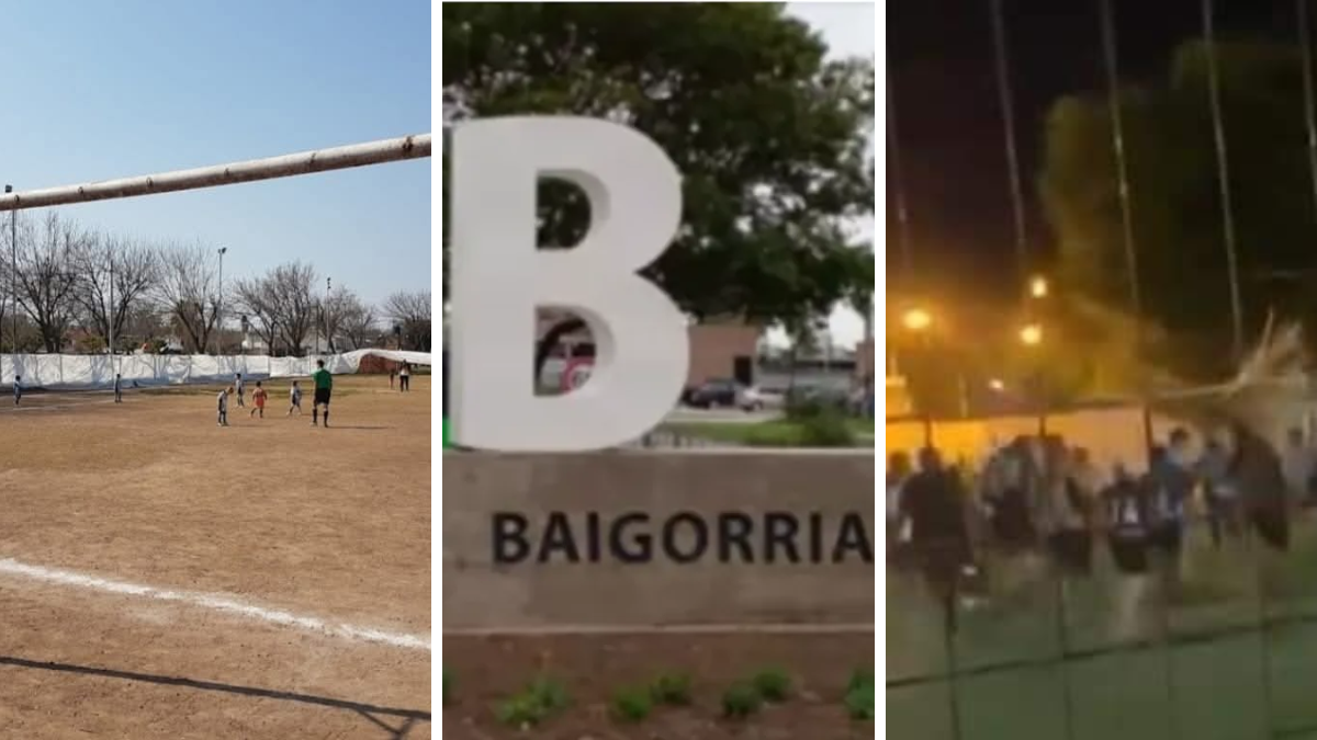 ¡Feroz golpiza! brutal agresión en un partido de fútbol de una liga amateur de Rosario