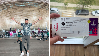 El tatuaje de un santafesino que estuvo en la final del Mundial de Qatar 2022: 