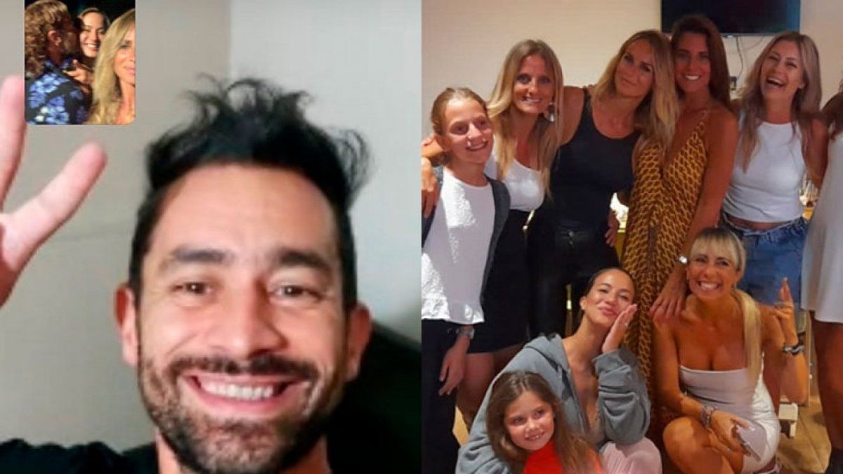 Los famosos recibieron el 2022 todos juntos.&nbsp;