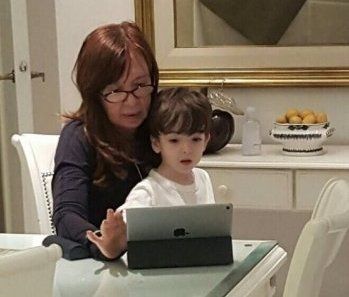 El chiste de Cristina con su nieto sobre las PASO