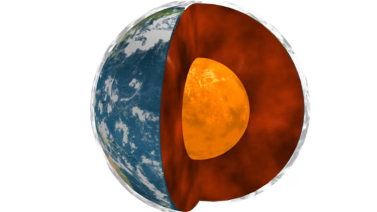 El núcleo interno de la Tierra dejó de girar como antes, investigadores sugieren que ahora rota en sentido contrario al de la superficie (NASA/JPL)