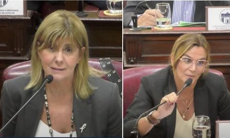 Picante cruce entre las disputadas, Amalia Granata y Alejandra Rodenas por la marcha del 8M. Picante cruce entre las disputadas, Amalia Granata y Alejandra Rodenas por la marcha del 8M.