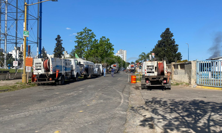 Aguas Santafesinas: desde el lunes cierran el tránsito en calle Gobernador Candioti por las obras en la planta potabilizadora. Aguas Santafesinas: desde el lunes cierran el tránsito en calle Gobernador Candioti por las obras en la planta potabilizadora.