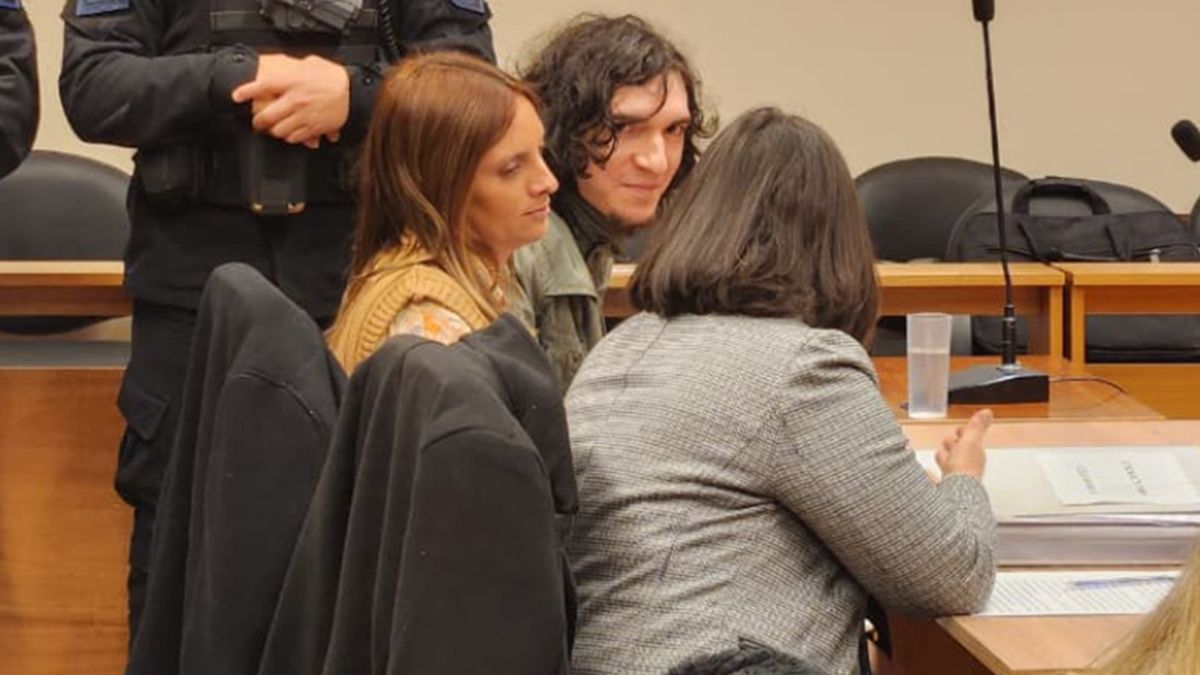 Kunz, junto a sus abogadas del Servicio Público de la Defensa Penal. 