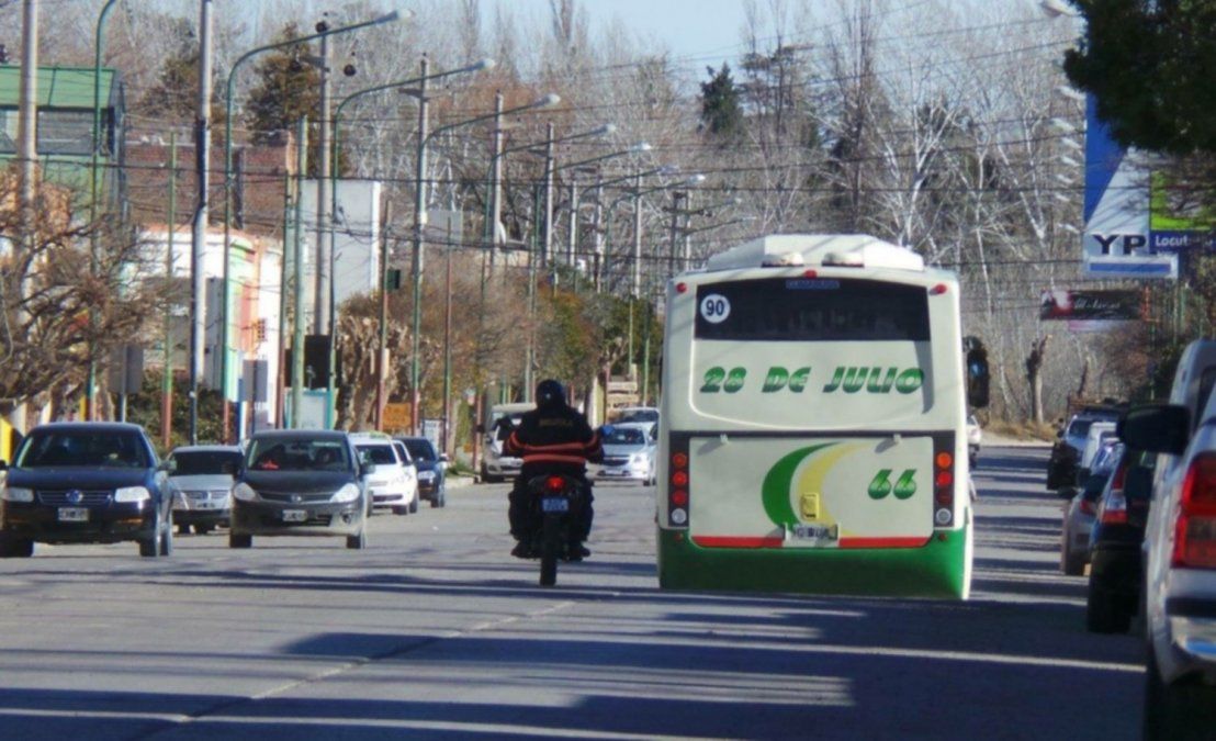 Se reanuda el servicio de colectivos en Trelew.