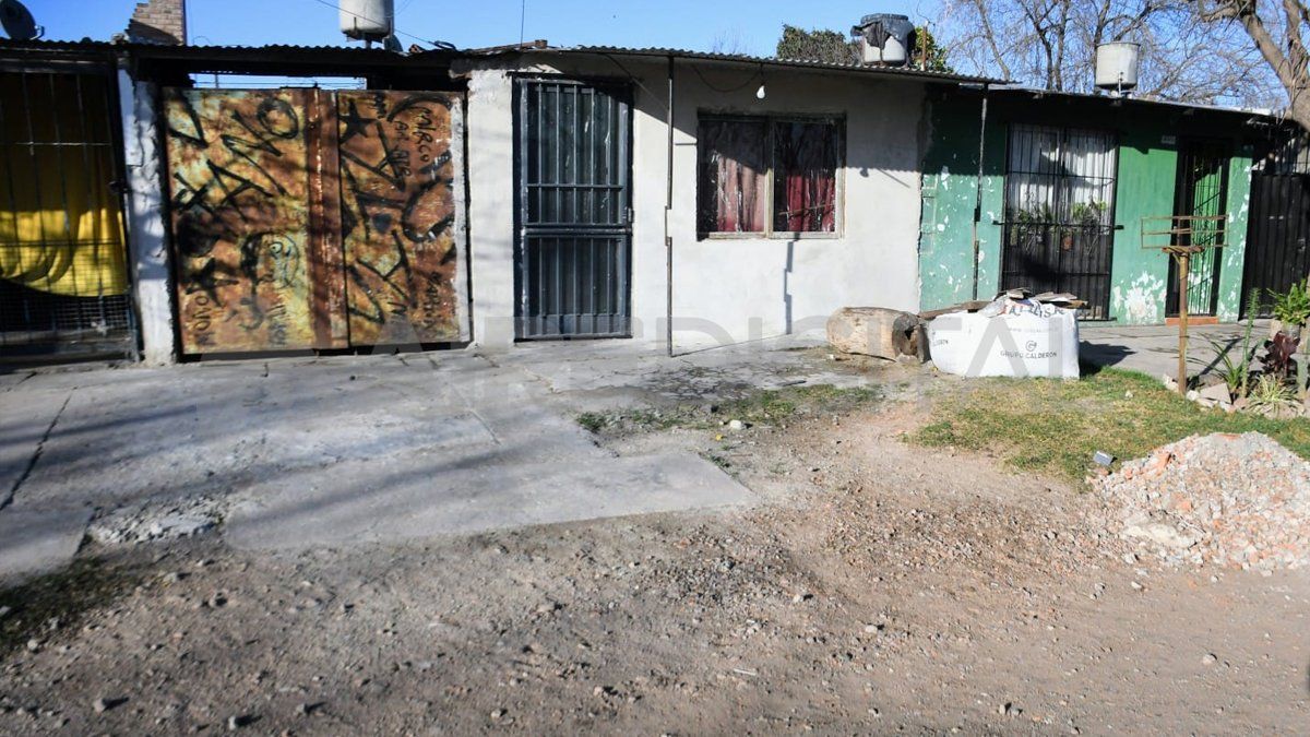 Luis Ouvrard al 8000, el lugar donde encontraron el joven asesinado con un disparo en la cabeza. 