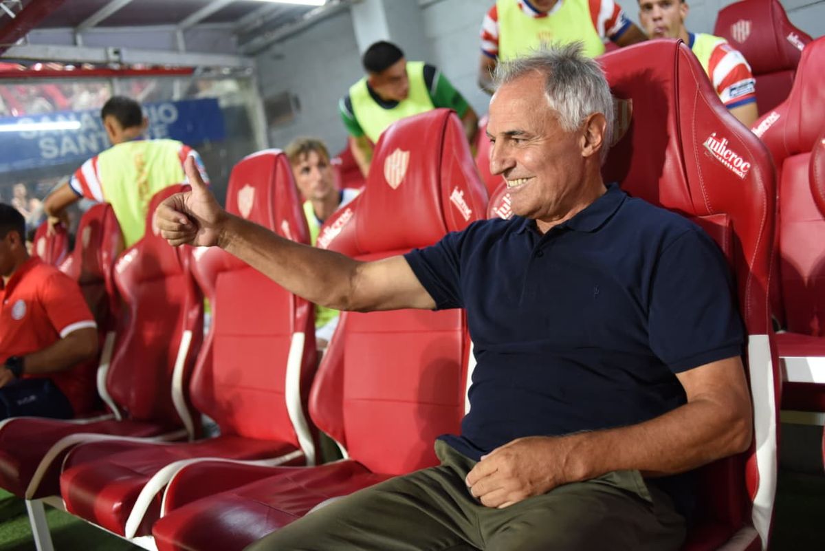 Madelón destacó la consecha de puntos conseguida ante los grandes y dijo que Unión está bien.