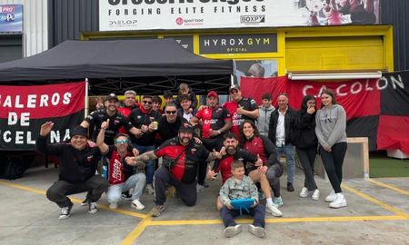 La foto grupal de la filial Sabaleros de Barcelona. La foto grupal de la filial Sabaleros de Barcelona.