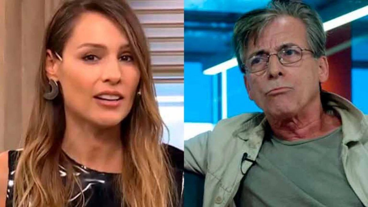 Pampita tuvo un gesto desafiante contra Gerardo Romano en vivo