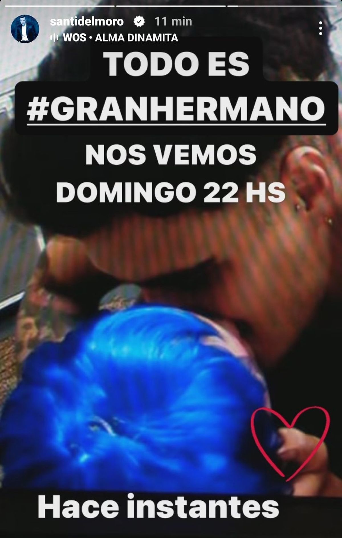 En Gran Hermano, Furia le dio el beso de la muerte a Mauro. En Gran Hermano, Furia le dio el beso de la muerte a Mauro.