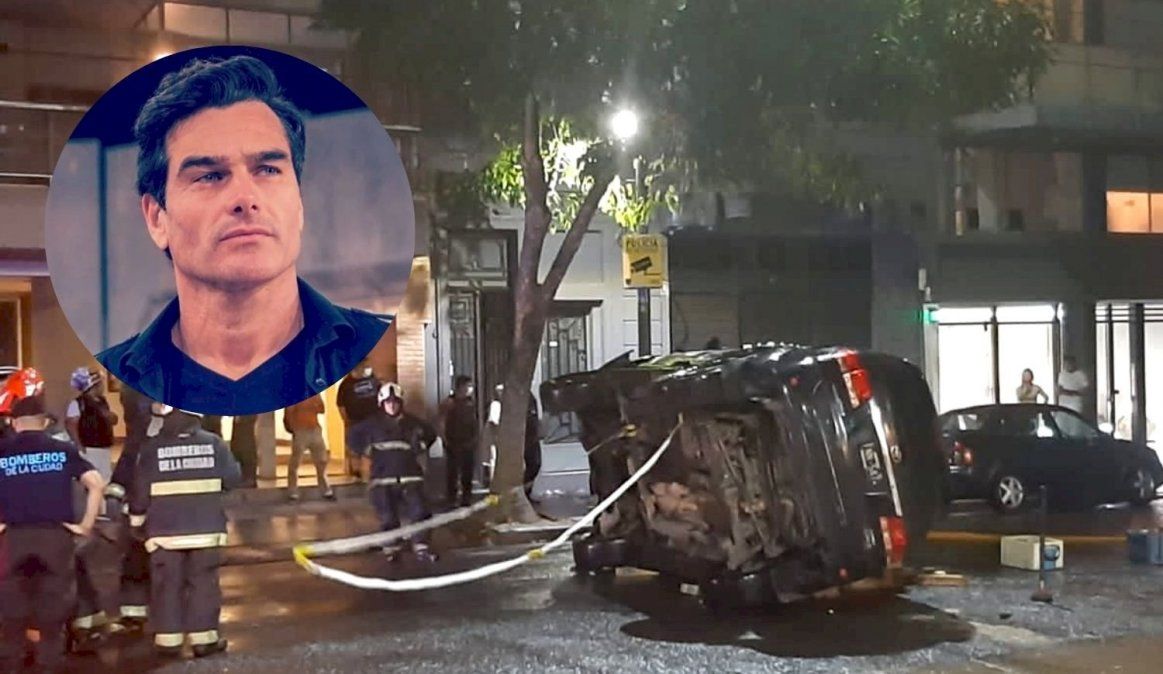 Hernán Drago habló después del fuerte choque de su camioneta: Estoy embroncado por la situación