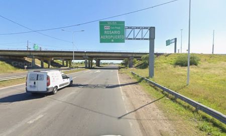 El ingreso a la Autopista Rosario-Santa Fe, sobre Circunvalación (mano hacia Recreo) permanece cortado hasta las 8 del sábado. Imagen: Google. El ingreso a la Autopista Rosario-Santa Fe, sobre Circunvalación (mano hacia Recreo) permanece cortado hasta las 8 del sábado. Imagen: Google.