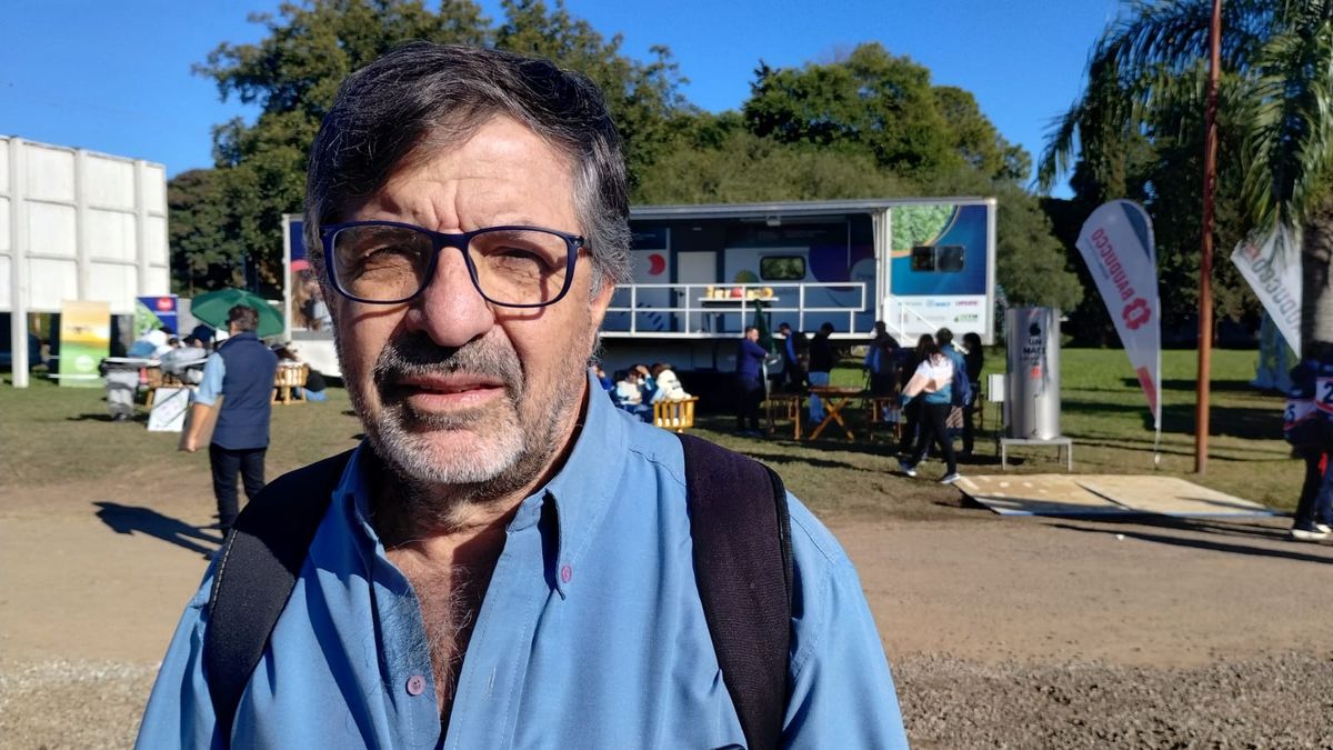 Rubén Tosolini, geólogo e investigador en la experimental del INTA de Rafaela. Rubén Tosolini, geólogo e investigador en la experimental del INTA de Rafaela.