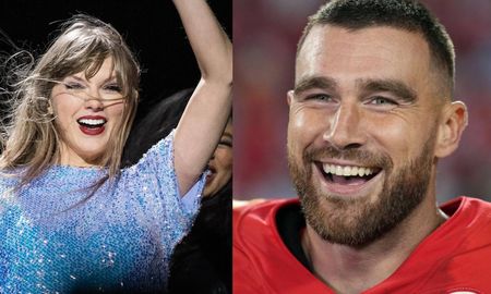 Taylor Swift y Travis Kelce, enamoradísimos. Taylor Swift y Travis Kelce, enamoradísimos.
