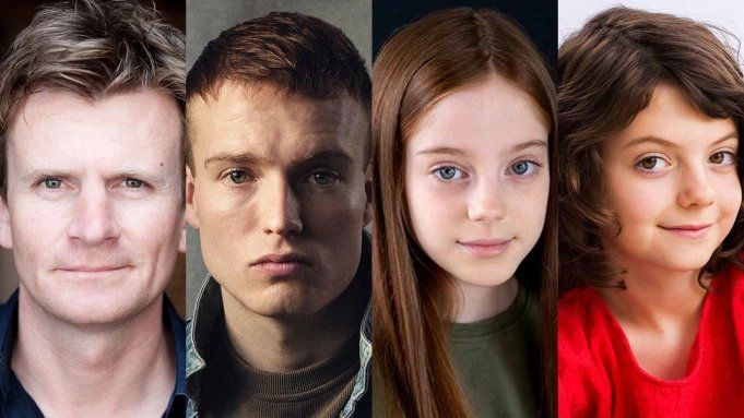 El elenco de la serie de "El Señor de los Anillos".