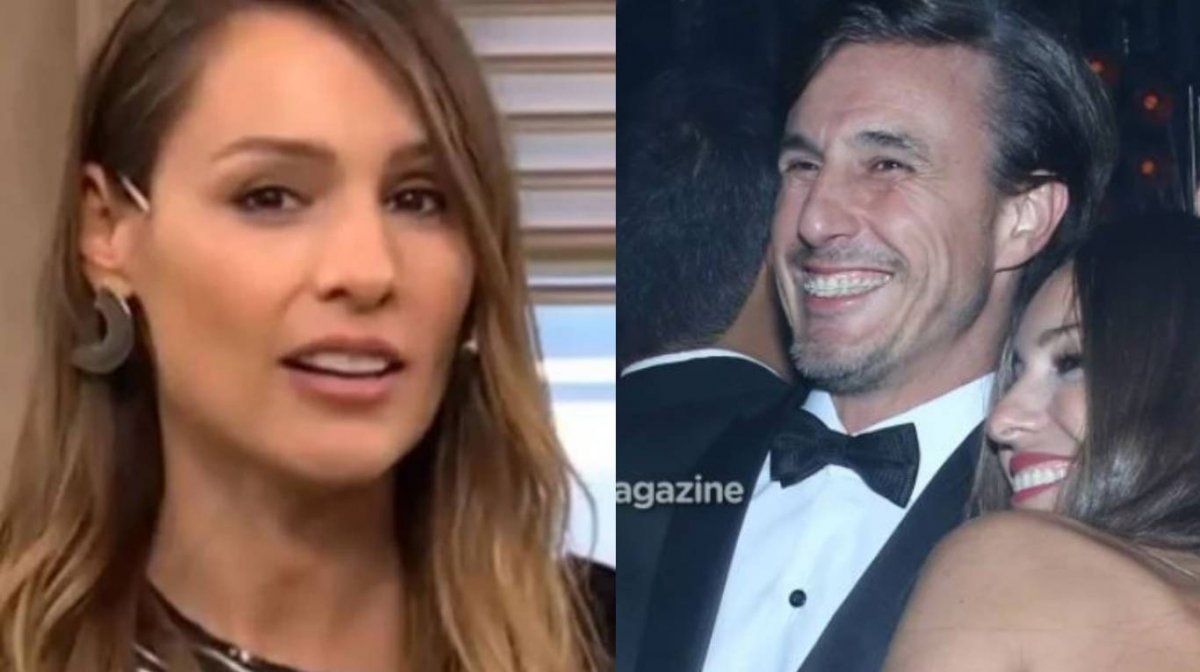 Pampita junto a Moritán