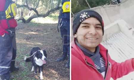 Encontraron el cuerpo de Elián. A la izquierda Yemi, unos de los canes que participó en la búsqueda. Encontraron el cuerpo de Elián. A la izquierda Yemi, unos de los canes que participó en la búsqueda.
