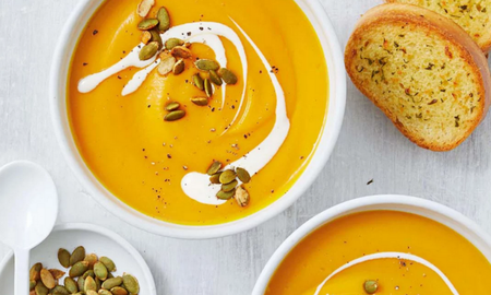 Sopa de calabaza rica y saludable en pocos pasos Sopa de calabaza rica y saludable en pocos pasos