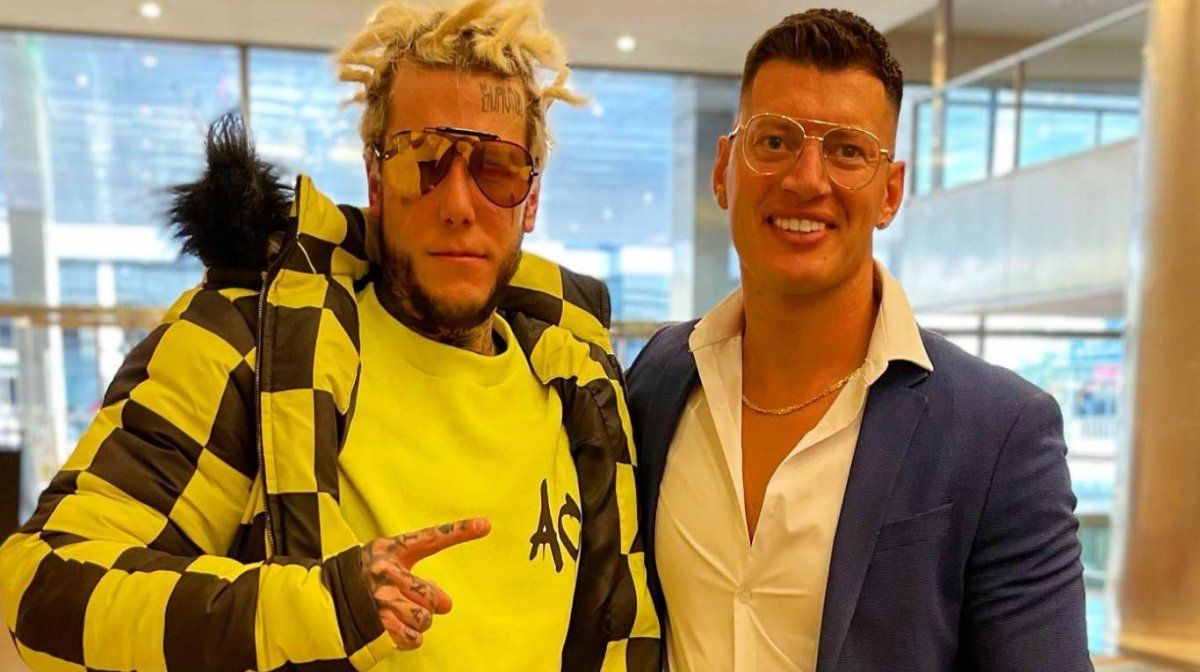 Mariano Rosales es influencer y también les comparte su experiencia a famosos, como Alex Caniggia. 