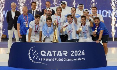Argentina se consagró campeón mundial de Pádel en Qatar tras vencer a España. Argentina se consagró campeón mundial de Pádel en Qatar tras vencer a España.