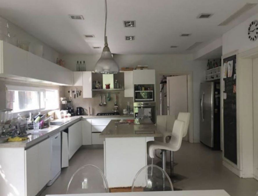 La cocina de Nicole Neumann.