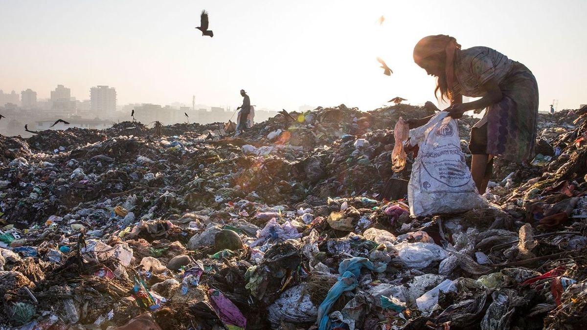 El Gobierno indio prohibió hoy diversos tipos de plástico de un solo uso.