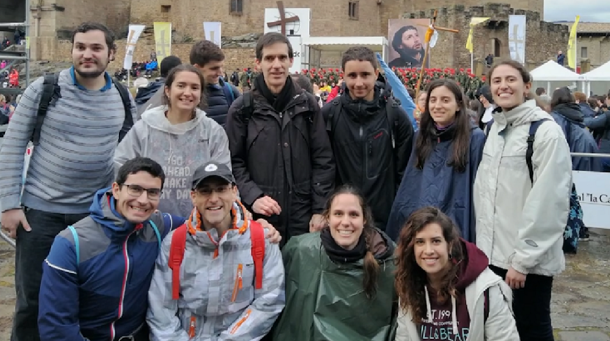 Mercedes, en su viaje a Cracovia para la JMJ del 2016.