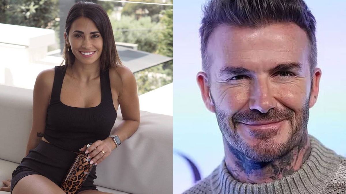 Antonela Roccuzzo y David Beckham incomodaron a Lionel Messi y Victoria Adams.