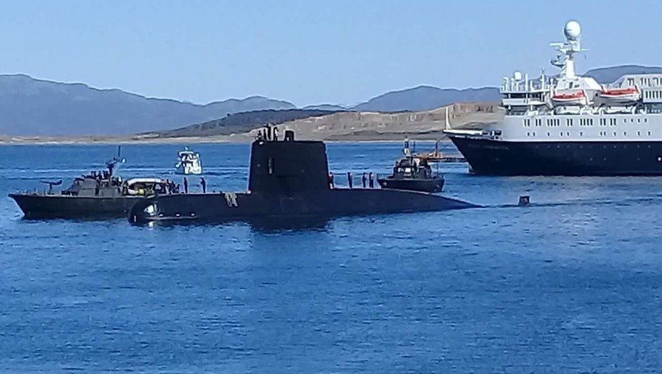 Difunden las últimas fotos del ARA San Juan