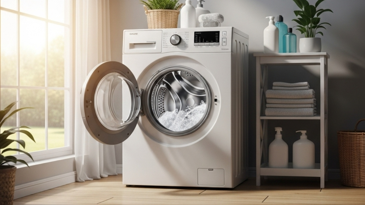 Es importante limpiar el tambor del lavarropas para evitar manchas en la ropa.&nbsp;