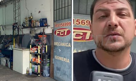 Taller mecánico vaciado en el barrio Sargento Cabral. Taller mecánico vaciado en el barrio Sargento Cabral.