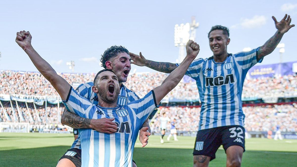 El goleador de Racing