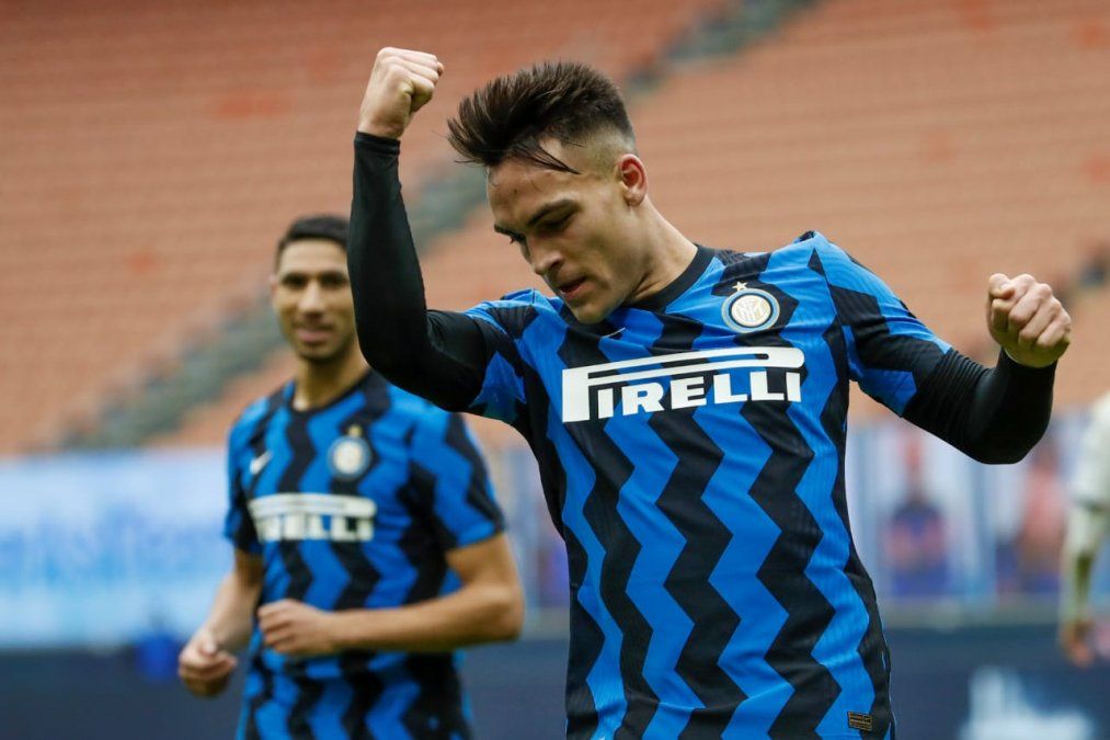 Inter de Milan venció a Napoli con un gol de Lautaro Martínez