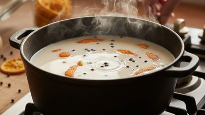 Hervir cáscaras de naranja, leche y pimienta: por qué lo recomiendan y para qué sirve