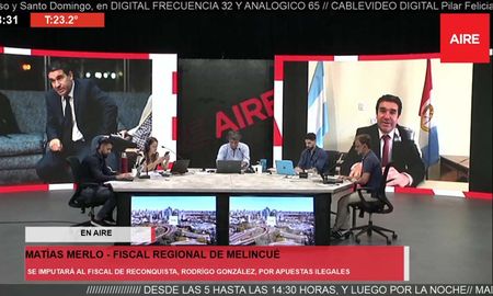Matías Merlo, dialogó este lunes por Ahora Vengo. Matías Merlo, dialogó este lunes por Ahora Vengo.