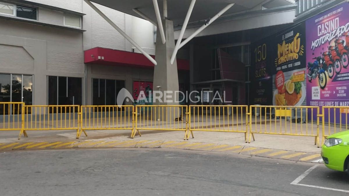 El Casino de Santa Fe cerr&oacute; sus puertas por la pandemia de coronavirus.