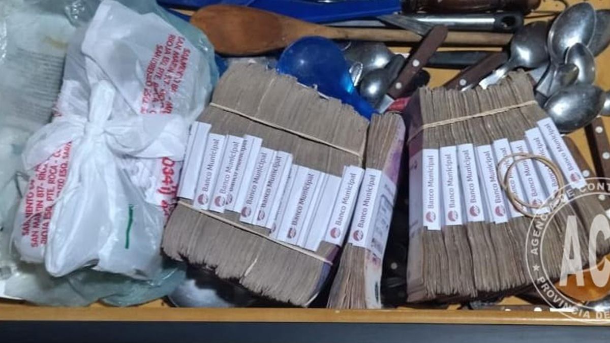 En los procedimientos se secuestraron importantes cantidades de dinero, armas de fuego y documentación.