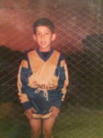 Un difícil inicio en el fútbol.