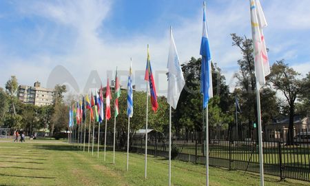 Las 15 banderas de los países que estarán presentes en los Juegos Suramericanos de la Juventud. Las 15 banderas de los países que estarán presentes en los Juegos Suramericanos de la Juventud.