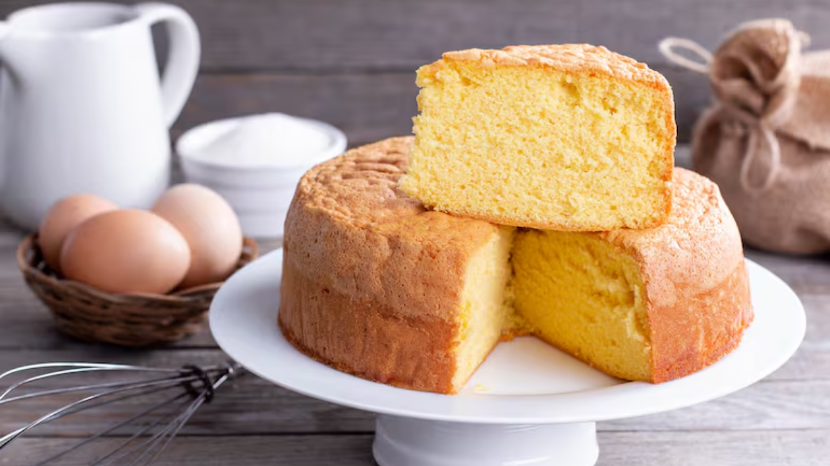 La receta del bizcochuelo sin TACC con 3 ingredientes.